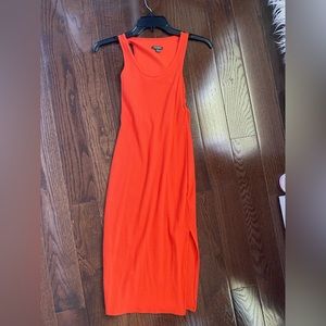 Wild Fable Orange long summer dress